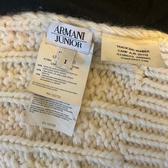 Armani Junior Scarf - Picture 4 of 11